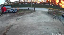 UPS cargo plane erupts in fireball when it crashes during take-off in Kentucky