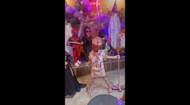 Toddler dressed as zombie nurse wins Halloween competition