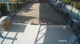 Indonesia earthquake rattles school building as teachers flee