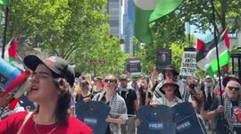 Australia: People Continue to March For Palestine in Melbourne