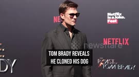 Tom Brady reveals he cloned his dog