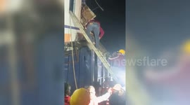 Passenger train slams into goods train, sparks nationwide concern over rail safety, 6 fatalities reported