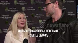 Tori Spelling and Dean McDermott settle divorce