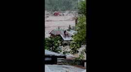 Typhoon Kalmaegi washes away homes in severe flooding across the Philippines