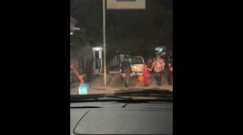 Headless costume surprises during trick-or-treat in Tamaulipas, Mexico