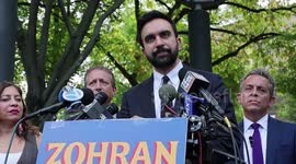 UNCAPTIONED: Zohran Mamdani Elected New York City's First Muslim Mayor in Historic Win