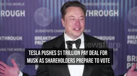 Tesla Pushes $1 Trillion Pay Deal For Musk As Shareholders Prepare To Vote