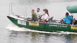 UNCAPTIONED: Prince William Visits Paqueta Island