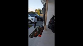 I came home from work to find haunted doll in my flowerbed.