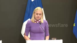 Turkish, Finnish Foreign Ministers hold joint press conference