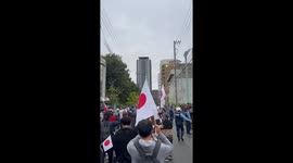 Over 1,300 People Join Nationwide Protest Against Immigration Policy in Osaka