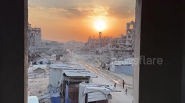 Beaver Full Moon casts glimmer of beauty on ravaged Gaza neighborhood