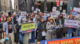 Protest held in Chicago against US Border Patrol Chief Gregory Bovino