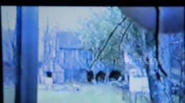 1980s Home Movie Barn Exterior -4k Transfer - Rural True Crime Style