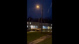 First Snow of the Season in Greenville Maine on 11-5-2025 at 5 pm