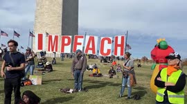 US: D.C. Protest Marks One Year Since Trump Re-Election 2