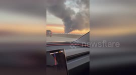 US: UPS Flight Crash Sparks Massive Fire Near Louisville Airport