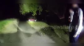 US: Large Bear Trapped Inside Vehicle Forces Dramatic Deputy Rescue