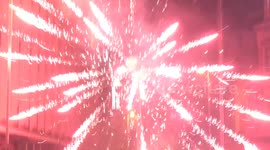 Birmingham Under Siege: Warzone of fireworks erupts as battles take hold in Aston with police struggling to keep control