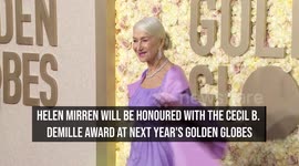Helen Mirren to receive Cecil B. DeMille Award at 2026 Golden Globes