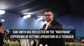 Sam Smith recalls 'nightmare' experience of getting liposuction at 13