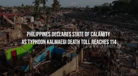 Philippines Declares State of Calamity as Typhoon Kalmaegi Death Toll Reaches 114
