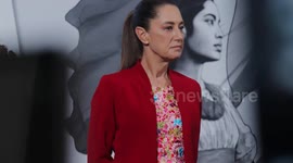 UNCAPTIONED: Mexico's President Sheinbaum to Press Charges After Being Groped During Public Event