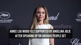 Aimee Lou Wood felt supported by Angelina Jolie after speaking up on Anxious People set