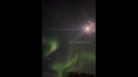 US/Canada: Northern Lights Illuminate Night Sky