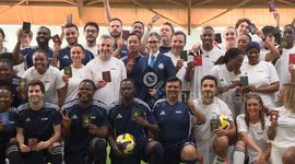 Football match in Morocco brings together players from 69 countries, breaking record