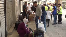 Hundreds of Syrian refugees leave Lebanon under voluntary return plan