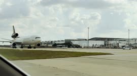 Rare Look: UPS Plane (N259UP) Taxing at IAH Before Fatal Crash of Flight 2976 in Louisville Kentucky