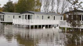 Caravan park evacuated and danger to life warning issued due to severely flooding
