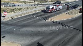 Car Fails to Yield, Crashes Into Aurora Fire Engine on Call