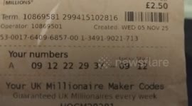 Two identical Numbers on Euromillions Lucky Dip makes My Ticket Voided in Tonight's Draw
