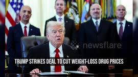 Trump Strikes Deal to Cut Weight-Loss Drug Prices