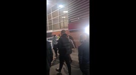 Israel flag removed amid tense scene at Aston Villa game against Maccabi Tel Aviv