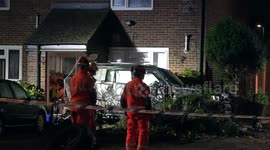 Miracle Escape: Woman Unharmed as Stolen Car Ploughs into Birmingham Home