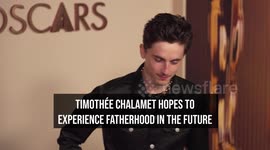 Timothée Chalamet wants to be a dad one day