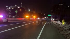 US, Los Angeles: Pico-Union Suspected DUI Pursuit Comes To An End
