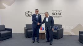 Turkish vice president meets UN chief in Brazil on sidelines of COP30 climate summit