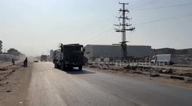 Aid trucks continue to enter Gaza under ceasefire deal