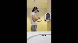 Losing Rock Paper Scissors To Paper Towel Dispenser