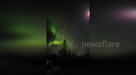 Canada: Aurora Borealis Stuns Elm Creek In Vibrant Display