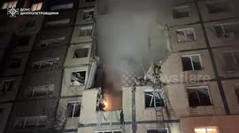 Ukraine says 1 killed, 10 injured in Russian attack on Dnipro