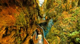Horma Canyon in Türkiye welcomes tourists with vibrant fall scenery