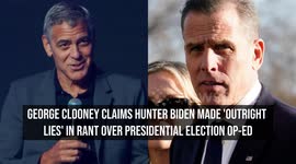 NEWS OF THE WEEK: George Clooney claims Hunter Biden made 'outright lies' in rant over presidential election op-ed