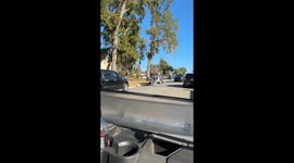 Man Has Puppet Back Up Dancers