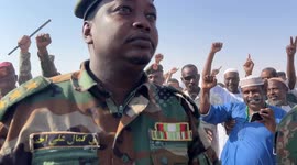 Sudan’s Burhan visits Northern State camp for people displaced from El-Fasher