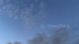 Husbands Bosworth gliding Centre Aerosparx aerial fireworks display